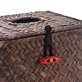 thumbnail image 4 of Funda para pañuelos DECRAFTS Seagrass Square Coffee, 14 x 14 x 14 cm, 4 of 8