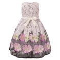 thumbnail image 2 of Richie House Girls' Abstract Garden Rain Dress RH0953, 2 of 2