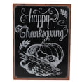 thumbnail image 2 of Northlight Happy Thanksgiving Chalkboard-Style Framed Wall Art - 14", 2 of 5