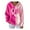 #0259-Pink, variant on Breast Cancer Long Sleeve Gift Shirt for Women Tackle Breast Cancer Pink Ribbon Pink Rugby Print Football Casual Hoodies