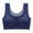 Blue##1, variant on Jsaierl Women's Bras Wireless Support T-shirt Bras Seamless Comfort Bralettes Cozy Daily Full Figure Bras