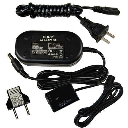 Image of HQRP Kit AC Power Adapter and DC Coupler for Sony AC-PW20 fits Alpha NEX-5 NEX-5N NEX-5A NEX-5C NEX-5CA NEX-5CD NEX-5H NEX-5K NEX-7 NEX-FD3 Digital Camera