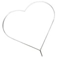thumbnail image 1 of HLONK Heart Shaped  Arch Kit with Durable PVC Frames for White Color, 1 of 8