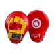 thumbnail image 5 of Almohadils de enfoque curvadas de boxeo Kick Boxing Muay Thai MMA Training Guante rojo shamjiam Almohadilla de enfoque, 5 of 9