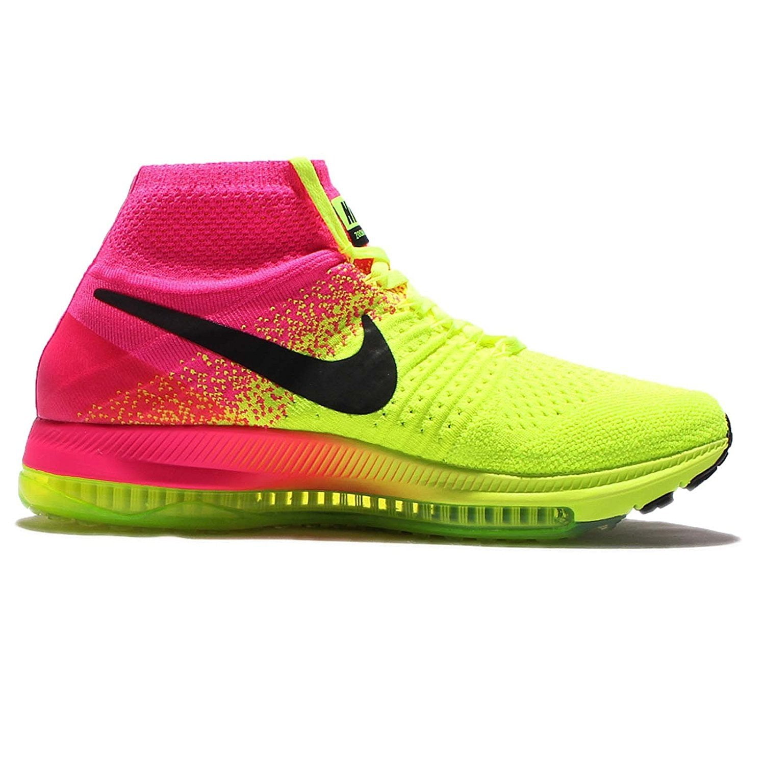 nike women's zoom all out flyknit running shoes