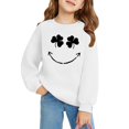 thumbnail image 3 of Bnwani Toddler Sweatshirt Boys Cotton Crew Neck Long Sleeve Sweatshirt St. Patrick'S Day Printed Tops Pullover, 3 of 3