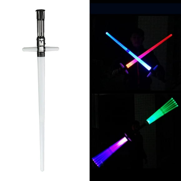 Luz Up Saber 2 en 1 luz LED con sonido para regalos de navidad Hugo sables de luz para niños
