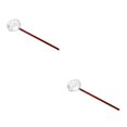thumbnail image 1 of Guardoinrt Ladle Spoon for Cooking Sauces and Gravy in Restaurants Red 252x62mm 2Set, 1 of 6