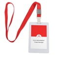 thumbnail image 1 of E Paper Badge, Clear Dispaly 4 Inches Electronic Employee Badge  for Bushiness Students, 1 of 7
