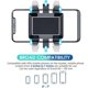 thumbnail image 3 of Car Rearview Mirror Phone Mount 360 Degree Rotation Cell Phone Holder Universal Fit for Car, 3 of 5