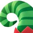 thumbnail image 5 of Unisex Stripe Santa Hats Soft and Comfortable Christmas Hats Festives Holiday Hats for Festives Gatherings, 5 of 8