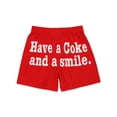 thumbnail image 5 of Coca-Cola Mens Button Fly Cotton Boxer Shorts Underwear MF21597BX, 5 of 7