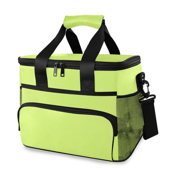 Cooler bag Lime Geen 15L Insulated Lunch Bag Large Cooler Suitable for camping and picnics