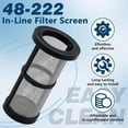 thumbnail image 5 of 2 Pack In-Line Filter Screen 48-222 Replacement for Zodiac Polaris 180, 280, 380, 3900 Model Pool Cleaner in-Line Filter Screen 48-222, 5 of 9