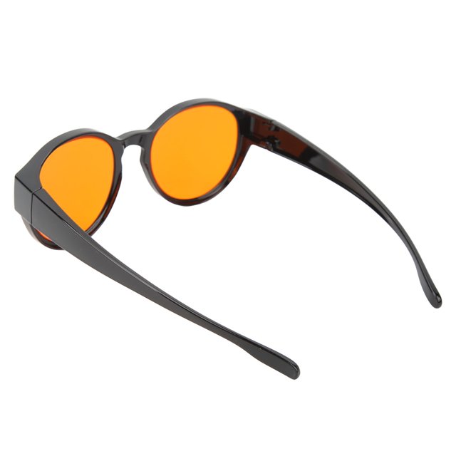 Gaming Glasses, Absorption And Reflection Multi Layer Coating Computer Gamer Glasses Prevent UV Eyestrain For Video Games For Women Men Square,Round