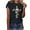Black, variant on Fashion Saving LiMoi Womens Clothing Under 10 Dollars Short Sleeve Shirt Womens T Shirts Loose Fit Printed Graphic Tees T Shirts for Women Reorders