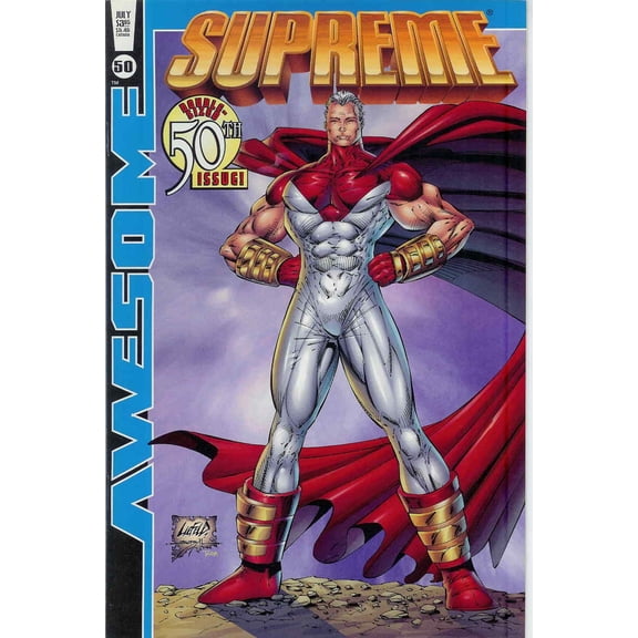 Supreme #50 VF ; Awesome Comic Book