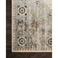 thumbnail image 4 of Loloi Isadora Oriental Oatmeal / Silver Area Rug, 4 of 5