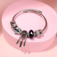 thumbnail image 2 of Pulsera Con Abalorio De Atrapasueños Con Gemas De Estrellas, Pulsera Ajustable, Regalo Para Mujeres Y Niñas Advancent AP005914-00, 2 of 6