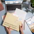thumbnail image 4 of 1 3/4" X 1/2" Matte White Return Address Labels Compatible with Inkjet and Laser Printers - 100 She, 4 of 7