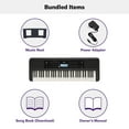 thumbnail image 4 of Yamaha PSRE383 61-Key Portable Electronic Piano with Power Adapter, Black, 4 of 6