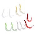 thumbnail image 3 of 10 piezas señuelo cebo suave cebos Shad cebo cebo shamjiam Cebo de señuelo de pesca, 3 of 6