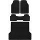 thumbnail image 1 of Alfombrillas para coches, camiones y SUV, juego de 3 alfombrillas para todo tipo de clima con diseño de ajuste universal, alfombrillas de coche duraderas con ranuras de captura, 1 of 4