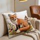 thumbnail image 5 of Funda de almohada con efecto 3D | Bonita funda de almohada bordada, 100 % algodón, suave y cómoda, ideal para decorar el hogar, dormitorio, sala de estar, decoración con, 5 of 9