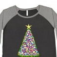 thumbnail image 4 of Inktastic Christmas Tree of Lights Women's Plus Size T-Shirt, 4 of 5