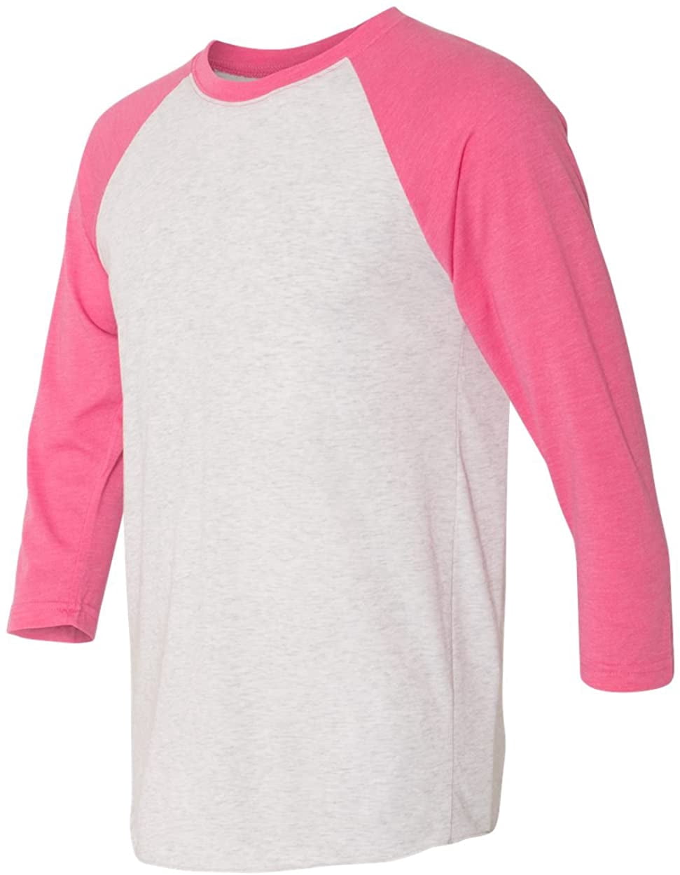 Mens Clementine Tri-Blend 3/4-Sleeve Raglan Tee