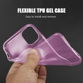 thumbnail image 2 of Kaleidio Case For iPhone 12 Pro Max (6.7") [Wrap] Flexible See-Thru TPU Gel Slim Fit Transparent Skin Cover [See-Thru Pink], 2 of 5