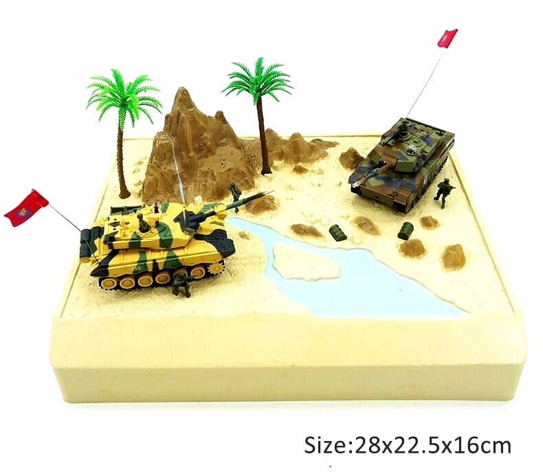 infrared laser rc battle tank set