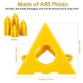 thumbnail image 3 of PEACNNG 50Pcs Pyramid Painting Stands Plastic Mini Cone Paint Stands Reusable Painting Triangle Stands Set High Strength Canvas Support Stands for Canvas Cabinet Doors Furniture, 3 of 8