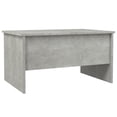 thumbnail image 3 of vidaXL Table Basse Gris Béton 80x50x42,5 cm Bois d'Ingénierie, 3 of 5