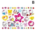 thumbnail image 1 of Hello Kitty Autocollant Tatouage Fête d'Anniversaire Transfert d'Eau, 1 of 1
