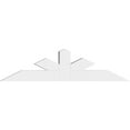 thumbnail image 2 of 48"W x 12"H x 4"D x 4"F, 6/12 Pitch, Saratoga Architectural Grade PVC Gable Bracket, 2 of 9