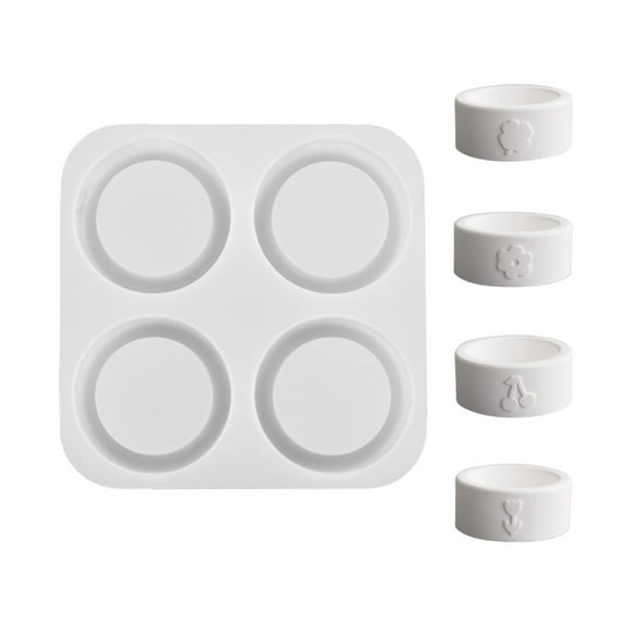 Flexible Silicone Candle Cup Making Mold For Floral Wax Crafts And Decorations
