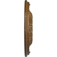 thumbnail image 4 of Ekena Millwork 19"OD x 1 1/2"P Granada Ceiling Medallion (Fits Canopies up to 7 1/8"), Hand-Painted Smokey Topaz Crackle, 4 of 7