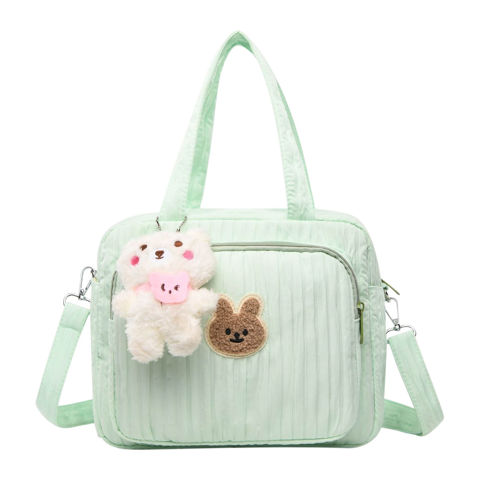 ddioayh Baby Diaper Tote Bag,Cute Baby Stroller Bag,Crossbody Bag Maternity Bag,Perfect for Travel and Outgoing,Baby Things Storage Bag