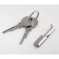 thumbnail image 5 of Double Door Freezer Lock Glass Counter Lock Sliding Door Lock Showcase Lock Set Freezer Accessories (28*11*6.8）, 5 of 5