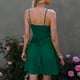thumbnail image 5 of Vestido liso sin mangas con cuello redondo y cuello redondo de playa informal de verano para mujer Fridja  hjkh5116, 5 of 9