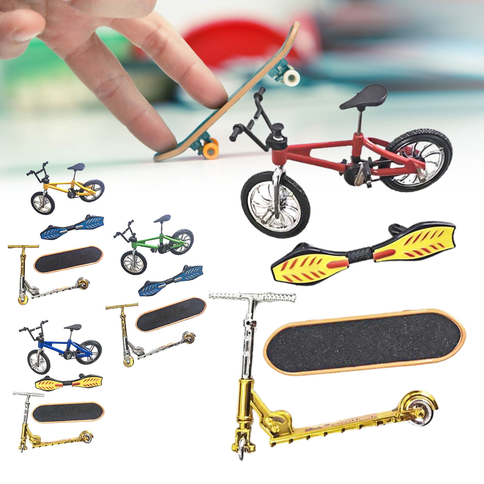 Finger Board Boy Children Kid Wheel Toys 1x Hot Tech Deck Finger Bike Bicycle 