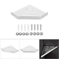 thumbnail image 4 of Shower Organizer Bathroom Organizer Holder, Kitchen Storage Basket Wall Mounted Storage Shelf Wall Mounted Storage Rack, Shower Corner Shelf, Shower Shelf Corner Shower Caddy, 4 of 8