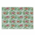thumbnail image 1 of Luau Cutting Board, Print of Hawaiian Hibiscus Monstera Palm Leaves Blossoming, Decorative Tempered Glass Cutting and Serving Board, in 3 Sizes, by Ambesonne, 1 of 2