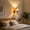 A#13098, variant on Vintage Style LED Wall Lamp 25x24x14 cm, Decorative Iron and Glass Wall Sconce for Bedroom, Coffee Shop, Hallway, Balcony with Soft Warm Ambient Light