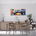 thumbnail image 3 of Erosebridal Gamer 3 Piece Canvas Wall Art for Living Room Bedroom 12"x16"x3pcs Gaming Office Wall Decorations Artwork Posters Modern Game Console Controller Bathroom Decor Multiful, 3 of 5