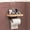 Black, variant on Wall Mounted Toilet Paper Holder with Wood Shelf Durable No Drill Bathroom Tissue Roll Organizer Storage Rack for Home Apartment