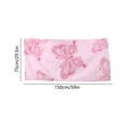 thumbnail image 3 of Bcylexb Bow Beach Towels for Girl, 30"x 60" Microfiber Summer Beach Pool Towels Sand Free Quick Dry Bath Towels for Travel Swimming Camping Party Gift for Women, 3 of 6