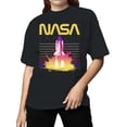 thumbnail image 2 of Officially Licensed Nasa Retro Space Shuttle Blast Women's T-shirt, 2 of 3