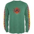 thumbnail image 1 of Green Pleated Sleeve Long Sleeve T-Shirt - 2X-Large, 1 of 1